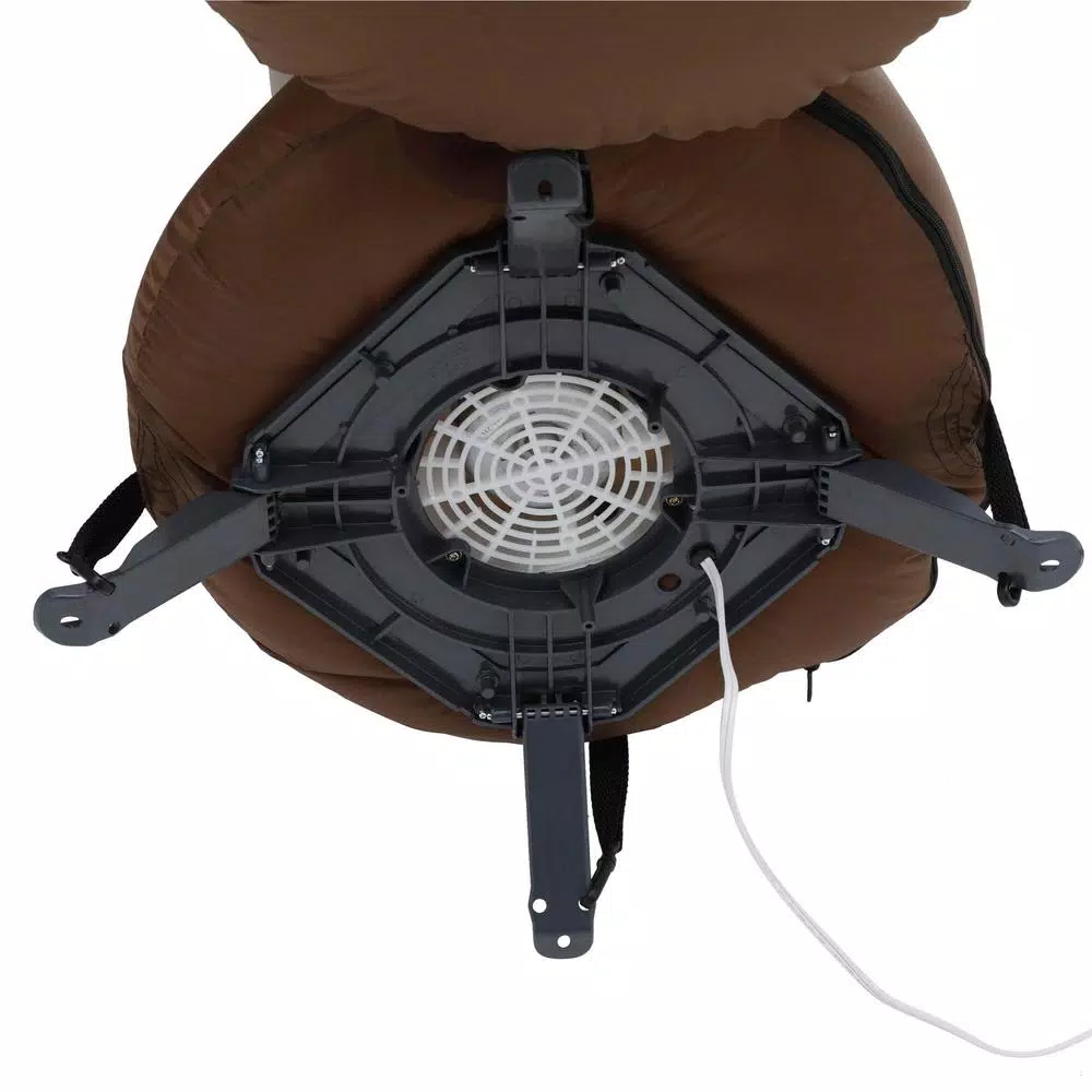 Outdoor Christmas Decorations Home Accents Holiday 11 Ft. Pre-Lit Giant Airblown Inflatable Fuzzy Reindeer 12 Outdoor Christmas Decorations Home Accents Holiday 11 Ft. Pre-Lit Giant Airblown Inflatable Fuzzy Reindeer - Image 10