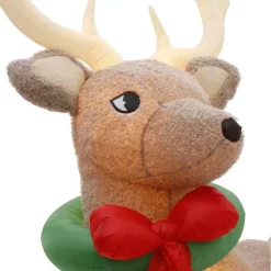 Outdoor Christmas Decorations Home Accents Holiday 11 Ft. Pre-Lit Giant Airblown Inflatable Fuzzy Reindeer 19 Outdoor Christmas Decorations Home Accents Holiday 11 Ft. Pre-Lit Giant Airblown Inflatable Fuzzy Reindeer -Home Accents shop home accents holiday christmas inflatables 116907 40 1000