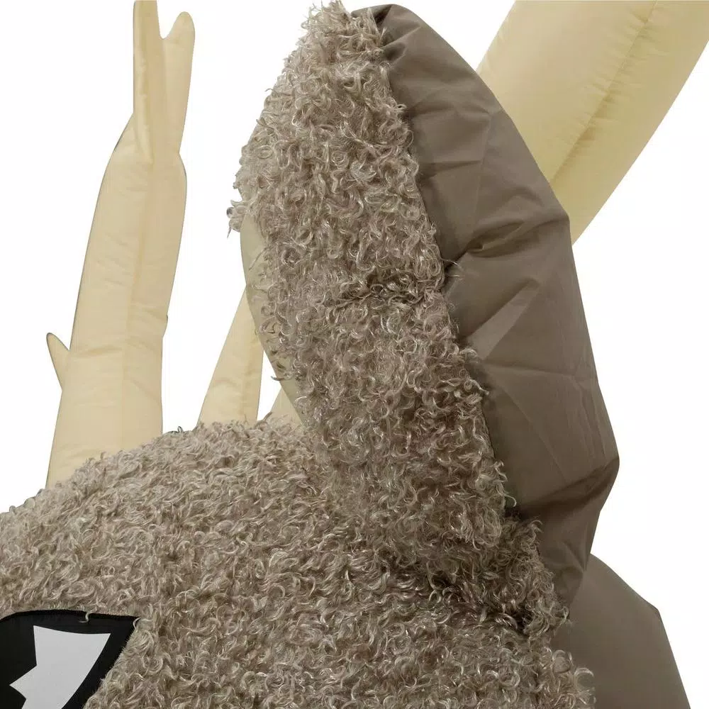 Outdoor Christmas Decorations Home Accents Holiday 11 Ft. Pre-Lit Giant Airblown Inflatable Fuzzy Reindeer 13 Outdoor Christmas Decorations Home Accents Holiday 11 Ft. Pre-Lit Giant Airblown Inflatable Fuzzy Reindeer - Image 11