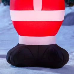 Outdoor Christmas Decorations Home Accents Holiday 3.5 Ft. Inflatable Santa -Home Accents shop home accents holiday christmas inflatables 117569 1d 1000