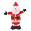 Outdoor Christmas Decorations Home Accents Holiday 3.5 Ft. Inflatable Santa -Home Accents shop home accents holiday christmas inflatables 117569 64 1000