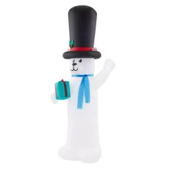 Outdoor Christmas Decorations Home Accents Holiday 9 Ft Giant-Sized LED Polar Bear -Home Accents shop home accents holiday christmas inflatables 117579 40 1000