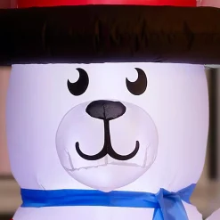 Outdoor Christmas Decorations Home Accents Holiday 9 Ft Giant-Sized LED Polar Bear -Home Accents shop home accents holiday christmas inflatables 117579 a0 1000