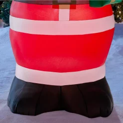 Outdoor Christmas Decorations Home Accents Holiday 6.5 Ft. Inflatable Santa -Home Accents shop home accents holiday christmas inflatables 117581 1d 1000