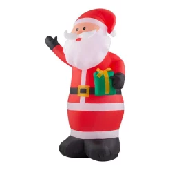 Outdoor Christmas Decorations Home Accents Holiday 6.5 Ft. Inflatable Santa -Home Accents shop home accents holiday christmas inflatables 117581 40 1000