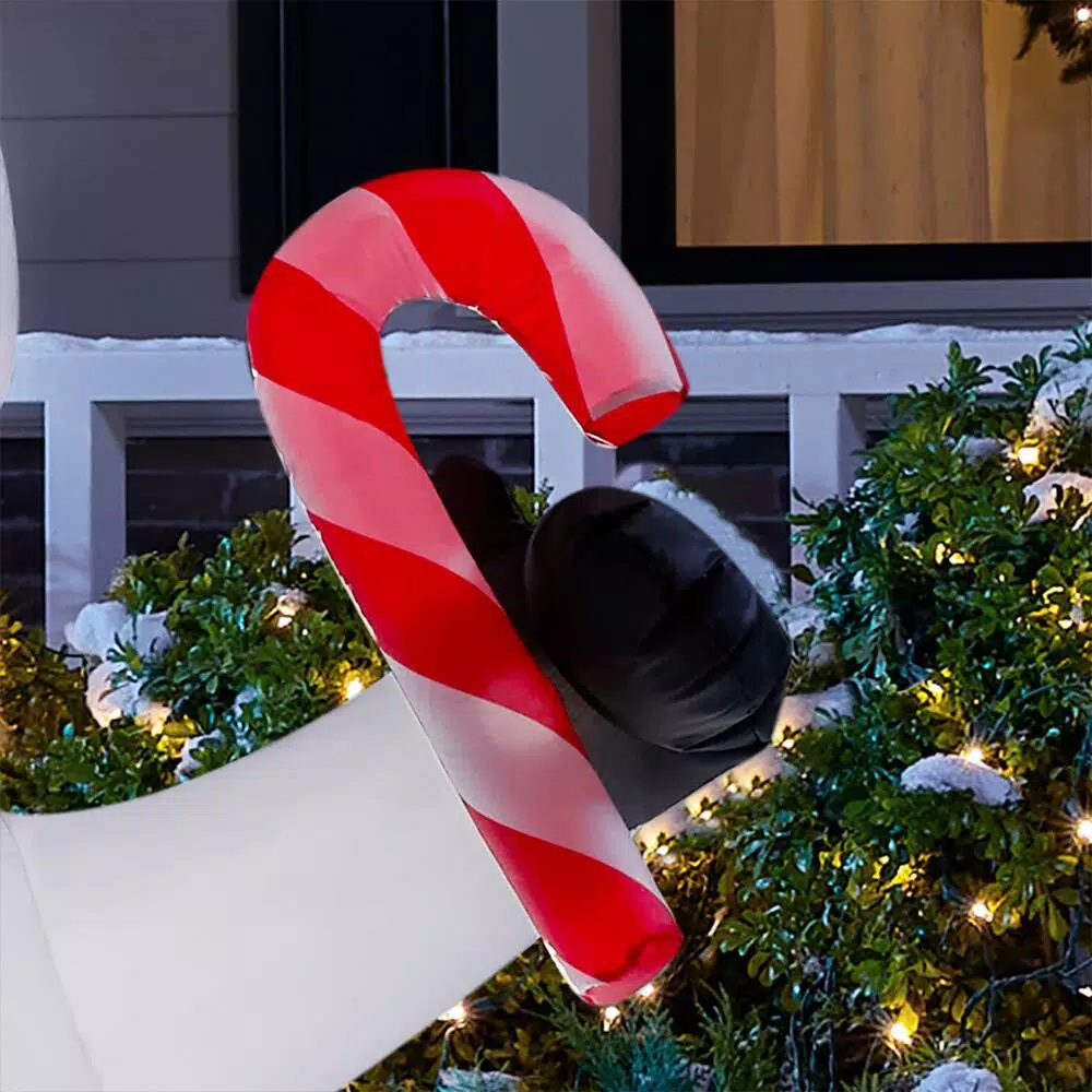 Outdoor Christmas Decorations Home Accents Holiday 6.5 Ft. Inflatable Snowman 7 Outdoor Christmas Decorations Home Accents Holiday 6.5 Ft. Inflatable Snowman - Image 5