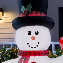 Outdoor Christmas Decorations Home Accents Holiday 6.5 Ft. Inflatable Snowman 10 Outdoor Christmas Decorations Home Accents Holiday 6.5 Ft. Inflatable Snowman -Home Accents shop home accents holiday christmas inflatables 117582 a0 1000
