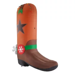 Outdoor Christmas Decorations Home Accents Holiday 11 Ft Giant-Sized LED Inflatable Cowboy Boot 9 Outdoor Christmas Decorations Home Accents Holiday 11 Ft Giant-Sized LED Inflatable Cowboy Boot -Home Accents shop home accents holiday christmas inflatables 118012 40 1000