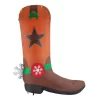 Outdoor Christmas Decorations Home Accents Holiday 11 Ft Giant-Sized LED Inflatable Cowboy Boot