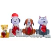 Outdoor Christmas Decorations Home Accents Holiday 3.74 Ft. H X 7.5 Ft. W Inflatable Puppy Pals With Stockings -Home Accents shop home accents holiday christmas inflatables 118424 64 1000
