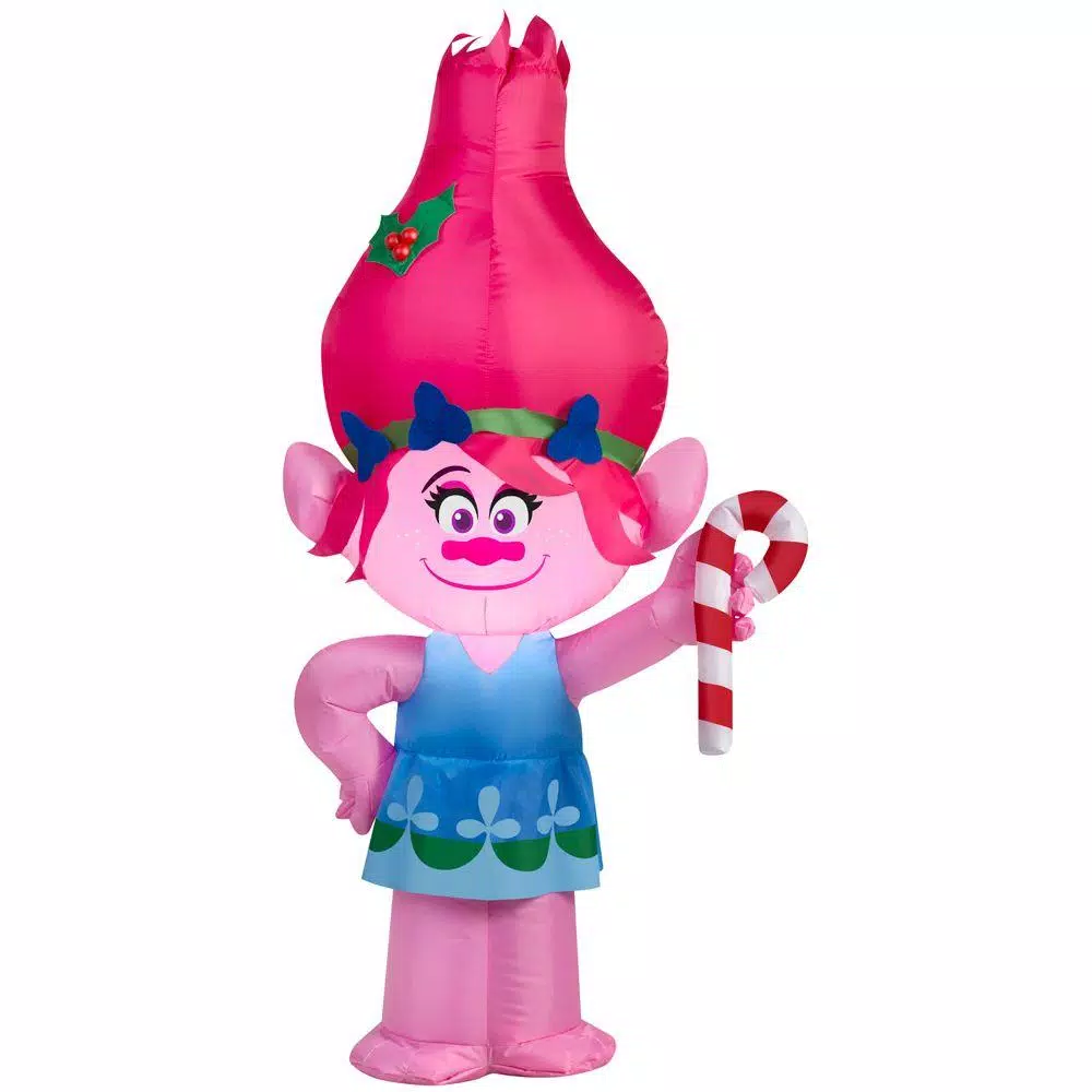 Outdoor Christmas Decorations Home Accents Holiday 21.65 In. W X 12.99 In. D X 42.13 In. H Lighted Inflatable Poppy With Candy Cane 3 Outdoor Christmas Decorations Home Accents Holiday 21.65 In. W X 12.99 In. D X 42.13 In. H Lighted Inflatable Poppy With Candy Cane