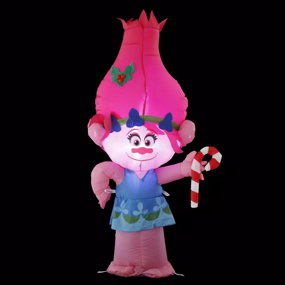 Outdoor Christmas Decorations Home Accents Holiday 21.65 In. W X 12.99 In. D X 42.13 In. H Lighted Inflatable Poppy With Candy Cane 12 Outdoor Christmas Decorations Home Accents Holiday 21.65 In. W X 12.99 In. D X 42.13 In. H Lighted Inflatable Poppy With Candy Cane - Image 10