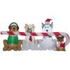 Outdoor Christmas Decorations Home Accents Holiday 8 Ft. W Pre-Lit Giant Airblown Inflatable Christmas Puppies With Candy Cane Scene 1 Outdoor Christmas Decorations Home Accents Holiday 8 Ft. W Pre-Lit Giant Airblown Inflatable Christmas Puppies With Candy Cane Scene -Home Accents shop home accents holiday christmas inflatables 39367 64 1000
