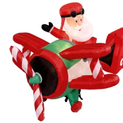 Outdoor Christmas Decorations Home Accents Holiday 16 Ft. Inflatable Santa On Airplane 11 Outdoor Christmas Decorations Home Accents Holiday 16 Ft. Inflatable Santa On Airplane -Home Accents shop home accents holiday christmas inflatables 39602x a0 1000