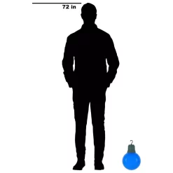 Christmas Lights Home Accents Holiday 13 In. Light-Up Christmas Blue Ornament -Home Accents shop home accents holiday christmas novelty lights 8211 13683 76 1000