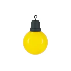 Christmas Lights Home Accents Holiday 13 In. Light-Up Christmas Yellow Ornament
