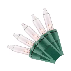 Christmas Lights Home Accents Holiday 300 Light STS Clear Heavy Duty Light String (Set Of 2)