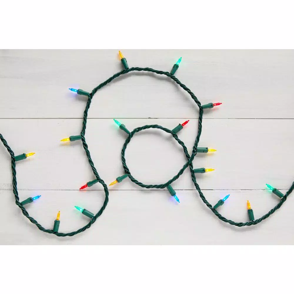 Christmas Lights Home Accents Holiday 300-Light Smooth Mini Multi-LED SB Constant On (Set Of 2) 4 Christmas Lights Home Accents Holiday 300-Light Smooth Mini Multi-LED SB Constant On (Set Of 2) - Image 2