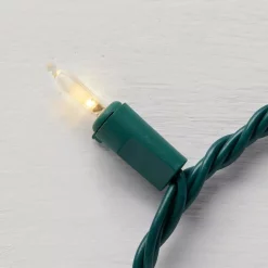 Christmas Lights Home Accents Holiday 300-Light LED Warm White Smooth Mini SB Constant On (Set Of 2) -Home Accents shop home accents holiday christmas novelty lights ty560 1715wwpp2 1d 1000