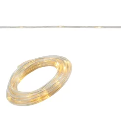 Christmas Lights Home Accents Holiday 26 Ft. 100-Light LED Warm White Battery Operated Micro Dot Rope Light