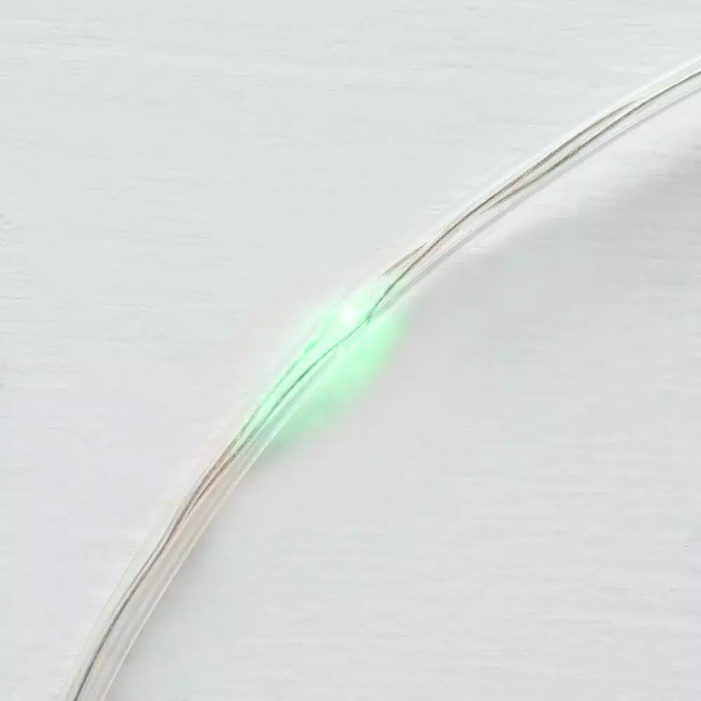 Christmas Lights Home Accents Holiday 26 Ft. 100-Light LED Multicolor Battery Operated Micro Dot Rope Light 5 Christmas Lights Home Accents Holiday 26 Ft. 100-Light LED Multicolor Battery Operated Micro Dot Rope Light - Image 3