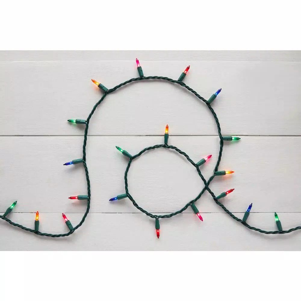 Christmas Lights Home Accents Holiday 500-Light Multicolor Heavy Duty Mini Lights 4 Christmas Lights Home Accents Holiday 500-Light Multicolor Heavy Duty Mini Lights - Image 2