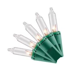 Christmas Lights Home Accents Holiday 150-Light Incandescent Clear 8-Function Light Set