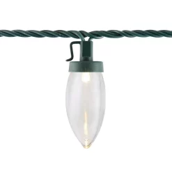 Christmas Lights Home Accents Holiday 100-Light LED Smooth C9 Warm White Spool Super Bright -Home Accents shop home accents holiday christmas string lights ty288 1115 wws 40 1000