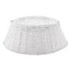 Christmas Tree Decorations Home Accents Holiday 27 In. D White Wicker Christmas Tree Collar -Home Accents shop home accents holiday christmas tree skirts collars 4051320 64 1000