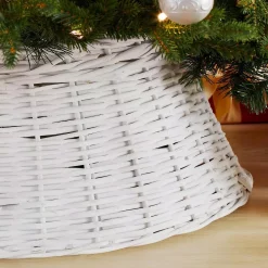 Christmas Tree Decorations Home Accents Holiday 27 In. D White Wicker Christmas Tree Collar 13 Christmas Tree Decorations Home Accents Holiday 27 In. D White Wicker Christmas Tree Collar -Home Accents shop home accents holiday christmas tree skirts collars 4051320 66 1000