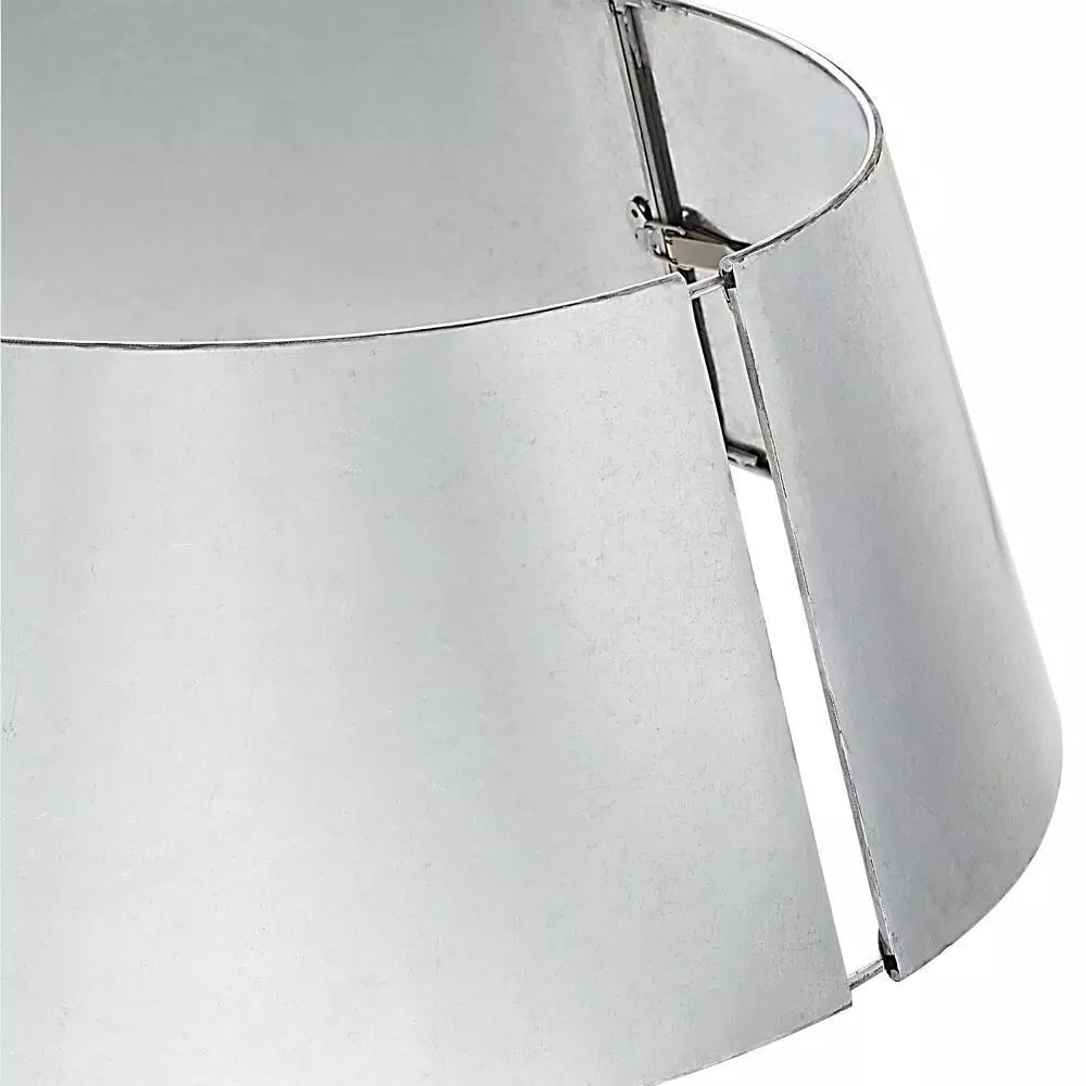 Christmas Tree Decorations Home Accents Holiday 27 In. D Galvanized Metal Christmas Tree Collar 5 Christmas Tree Decorations Home Accents Holiday 27 In. D Galvanized Metal Christmas Tree Collar - Image 3