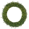 Christmas Greenery Home Accents Holiday 60 In. Jackson Prelit Artificial Wreath With 300-Low Voltage LED Micro Dot Lights -Home Accents shop home accents holiday christmas wreaths seyi710009t60 64 1000