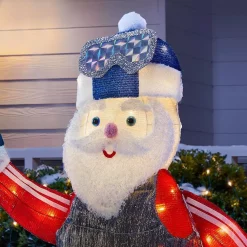 Outdoor Christmas Decorations Home Accents Holiday 4 Ft Yuletide Lane LED Santa With Snowboard 10 Outdoor Christmas Decorations Home Accents Holiday 4 Ft Yuletide Lane LED Santa With Snowboard -Home Accents shop home accents holiday christmas yard decorations ty147 2014 2 a0 1000