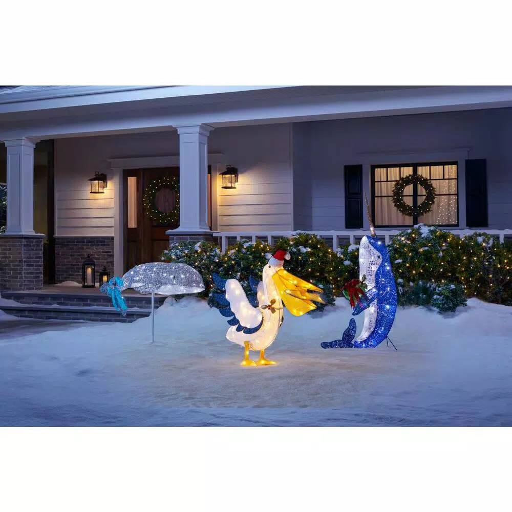 Outdoor Christmas Decorations Home Accents Holiday 3.5 Ft LED Pelican 5 Outdoor Christmas Decorations Home Accents Holiday 3.5 Ft LED Pelican - Image 3