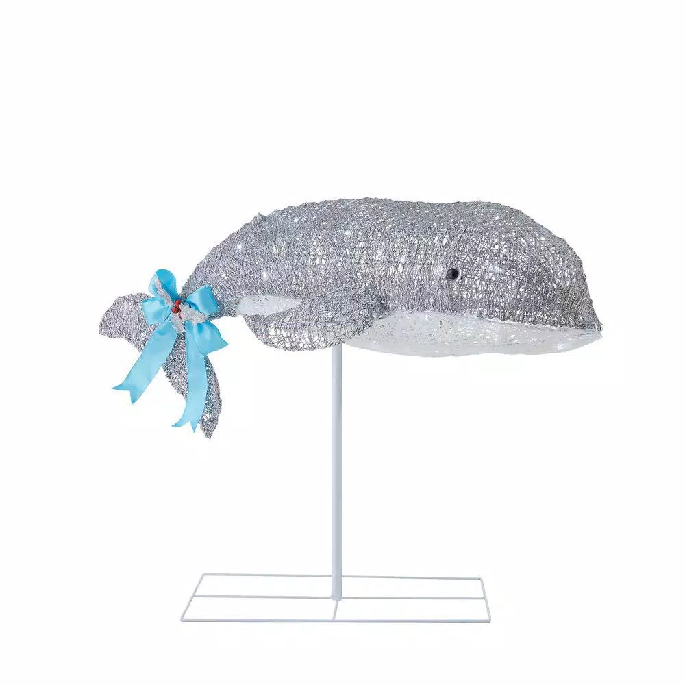 Outdoor Christmas Decorations Home Accents Holiday 3.5 Ft LED Dolphin 5 Outdoor Christmas Decorations Home Accents Holiday 3.5 Ft LED Dolphin - Image 3