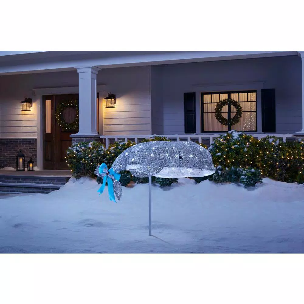 Outdoor Christmas Decorations Home Accents Holiday 3.5 Ft LED Dolphin 4 Outdoor Christmas Decorations Home Accents Holiday 3.5 Ft LED Dolphin - Image 2