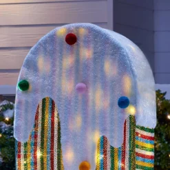 Outdoor Christmas Decorations Home Accents Holiday 42 In Warm White 60-Light LED Ice Cream -Home Accents shop home accents holiday christmas yard decorations ty250 2014 a0 1000