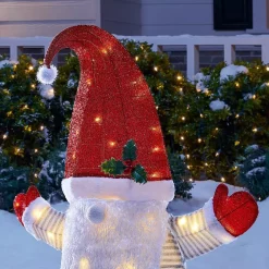 Outdoor Christmas Decorations Home Accents Holiday 3 Ft. Yuletide Lane LED Large Christmas Gnome 10 Outdoor Christmas Decorations Home Accents Holiday 3 Ft. Yuletide Lane LED Large Christmas Gnome -Home Accents shop home accents holiday christmas yard decorations ty447 2014 a0 1000