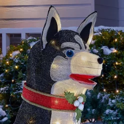 Outdoor Christmas Decorations Home Accents Holiday 3 Ft Adorable Dogs LED Husky 10 Outdoor Christmas Decorations Home Accents Holiday 3 Ft Adorable Dogs LED Husky -Home Accents shop home accents holiday christmas yard decorations ty607 2014 a0 1000