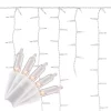 Christmas Lights Home Accents Holiday 300 Light Clear Icicle High Density Plus Heavy Duty String Light (Set Of 2)