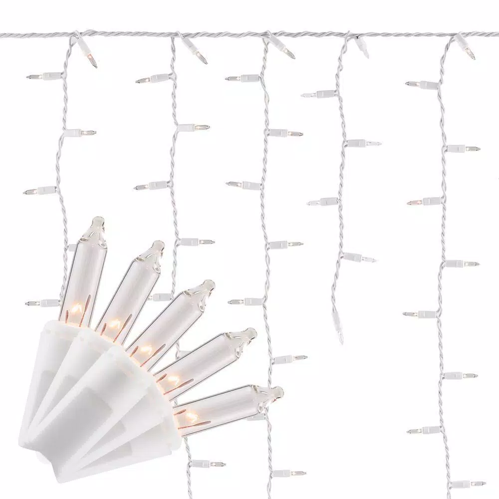 Christmas Lights Home Accents Holiday 300 Light Clear Icicle High Density Plus Heavy Duty String Light (Set Of 2) 3 Christmas Lights Home Accents Holiday 300 Light Clear Icicle High Density Plus Heavy Duty String Light (Set Of 2)