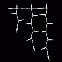 Christmas Lights Home Accents Holiday 300-Light Heavy Duty Incadescent Mini Warm White Icicle Lights (Set Of 6)