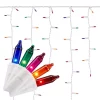 Christmas Lights Home Accents Holiday 300 Light Multi-Color Icicle High Density Plus Heavy Duty String Light -Home Accents shop home accents holiday icicle lights ty 300hdcurmx2 64 1000