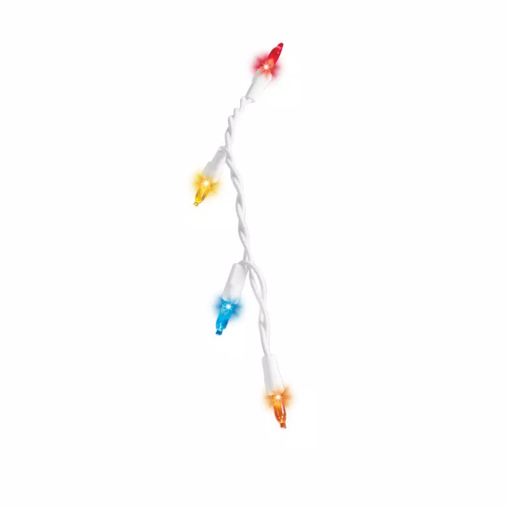 Christmas Lights Home Accents Holiday Super Bright 300-Light Smooth Constant-On LED Mini Multi-Color Icicle Lights (Set Of 4) 5 Christmas Lights Home Accents Holiday Super Bright 300-Light Smooth Constant-On LED Mini Multi-Color Icicle Lights (Set Of 4) - Image 3