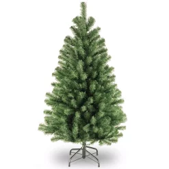 Christmas Trees Home Accents Holiday 4.5 Ft North Valley Spruce Artificial Christmas Tree With 200 White Mini Lights -Home Accents shop home accents holiday pre lit christmas trees nrv2 300 45 66 1000