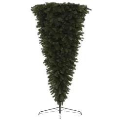 Christmas Trees Home Accents Holiday 7 Ft Wesley Upside Down Long Needle Pine LED Pre-Lit Artificial Christmas Tree With 420 SureBright Color Changing Lights -Home Accents shop home accents holiday pre lit christmas trees tg70m3w89d07 66 1000