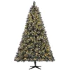 Christmas Trees Home Accents Holiday 7.5 Ft Sparkling Amelia Pine LED Pre-Lit Artificial Christmas Tree With Warm White Lights -Home Accents shop home accents holiday pre lit christmas trees tg76m3acdl19 64 1000