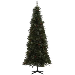 Christmas Trees Home Accents Holiday 9 Ft Alexander Pine Pre-Lit LED Artificial Christmas Tree With 650 SureBright Warm White Lights -Home Accents shop home accents holiday pre lit christmas trees tg90m5311l05 31 1000