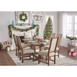 Christmas Trees Home Accents Holiday 9 Ft Alexander Pine Pre-Lit LED Artificial Christmas Tree With 650 SureBright Warm White Lights -Home Accents shop home accents holiday pre lit christmas trees tg90m5311l05 44 1000