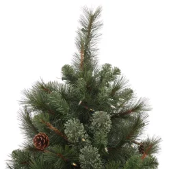 Christmas Trees Home Accents Holiday 9 Ft Alexander Pine Pre-Lit LED Artificial Christmas Tree With 650 SureBright Warm White Lights -Home Accents shop home accents holiday pre lit christmas trees tg90m5311l05 a0 1000